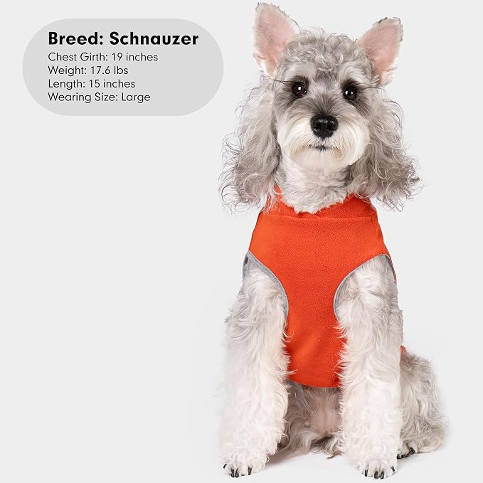 cyeollo 2XL Dog Sweater for Large Dogs Male Female, Reflective Dog Sweatshirt - Image 3