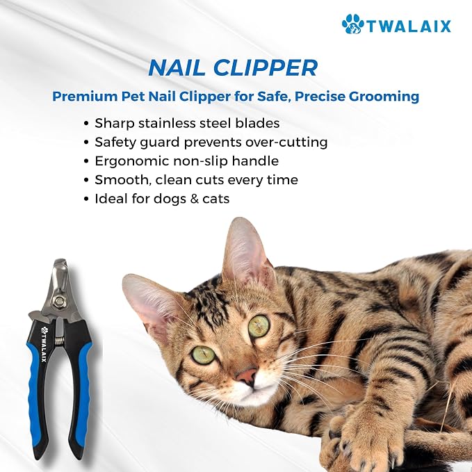 6 in 1 Pet Grooming Kit for Dogs & Cats - Image 6