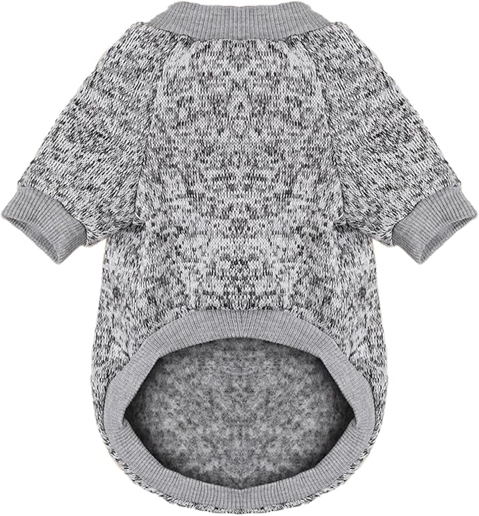Jecikelon Dog Clothes Dogs Sweater Soft Puppies Clothing Winter Puppy Sweaters - Image 6