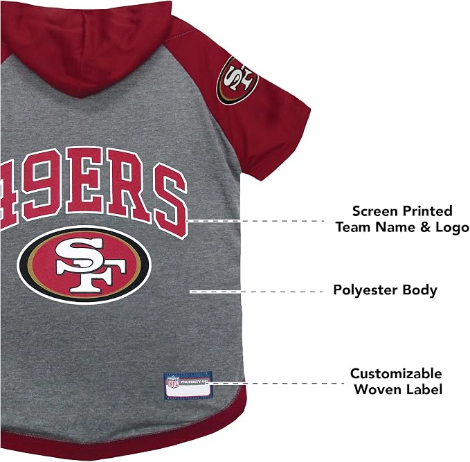 Pets First NFL San Francisco 49ers Hoodie - Image 5