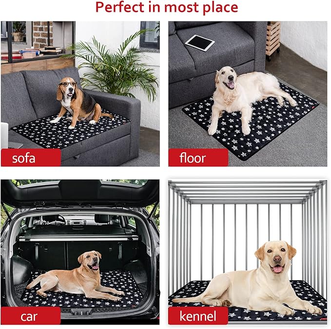 Dog Crate Mat, Soft Dog Bed Mat - Image 6