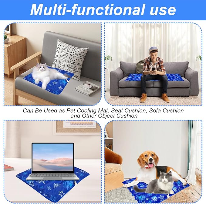 Dog Cooling Mat, 29.5" x 29.5" Cooling Mat - Image 7