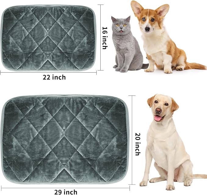Self-Warming Cat Bed Indoor/Outdoor Super Soft Self Heating Pet Mat Washable - Image 7