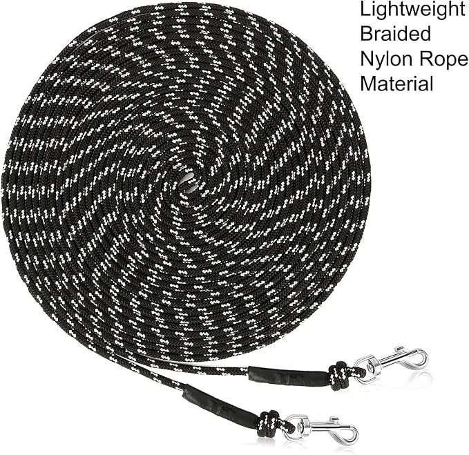 Rypet Reflective Cat Long Leash - 30 FT Escape Proof Walking Leads Yard Long - Image 2