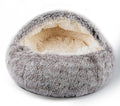 Cat Bed for Indoor Cats, Calming Cozy Cave by Unknown