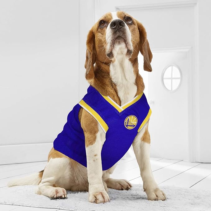 Pets First NBA GOLDEN STATE WARRIORS DOG Jersey, X-Large - Image 4