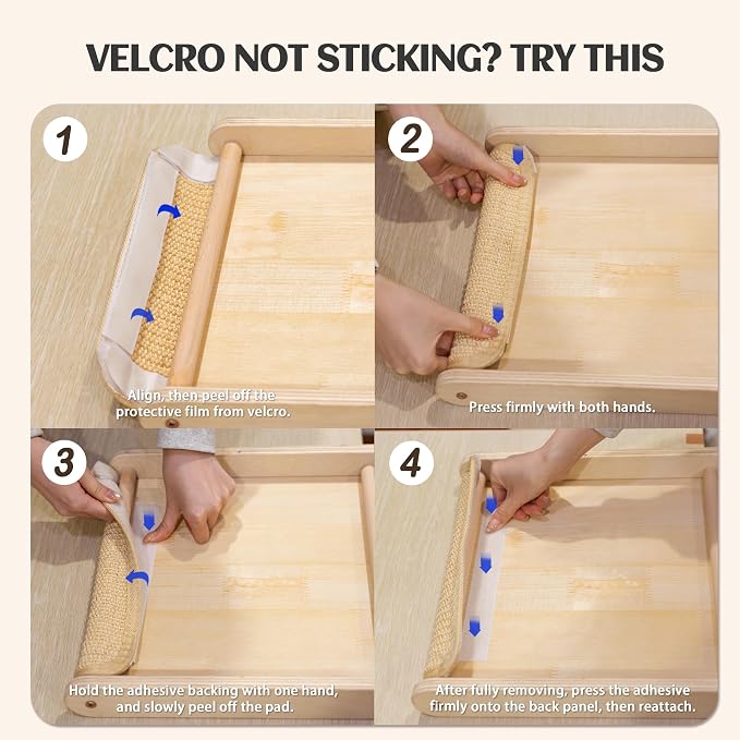 PETKARAY L Shape Cat Scratcher, Sisal Kitty Scratching Ramp, Vertical Scratch - Image 7