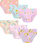 Girls and Toddlers 100% Cotton Underwear Tagless Soft Panties Size 2-3T by JAHSIYI