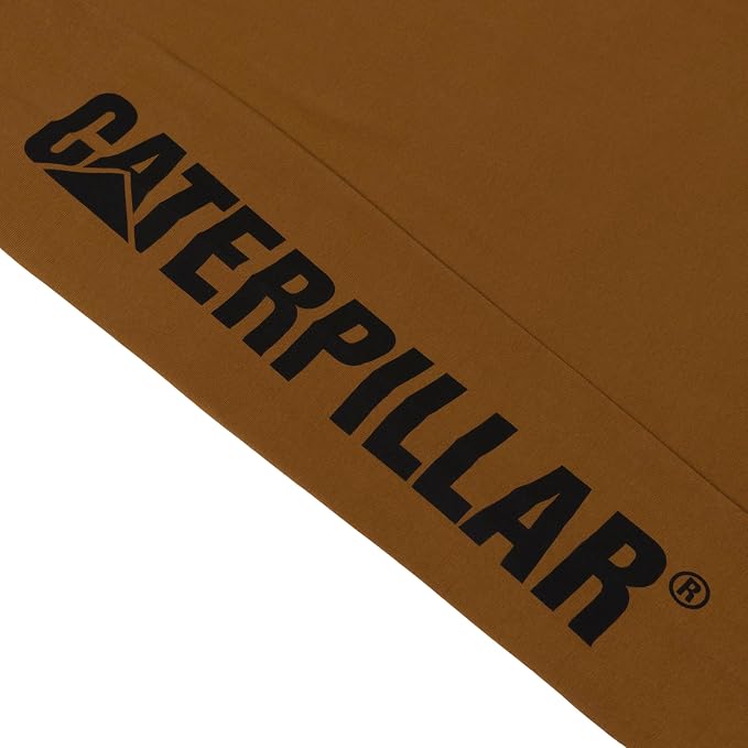 Caterpillar Trademark Banner Long Sleeve Tee Shirts - Image 4