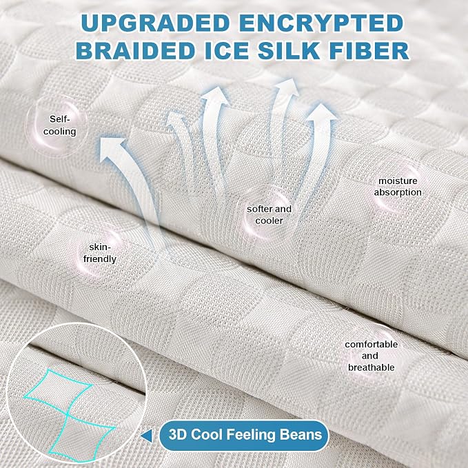 OTOB Cooling Dog Couch Cover Ice Silk Fiber, Non Slip Washable Sofa Slipcovers - Image 3