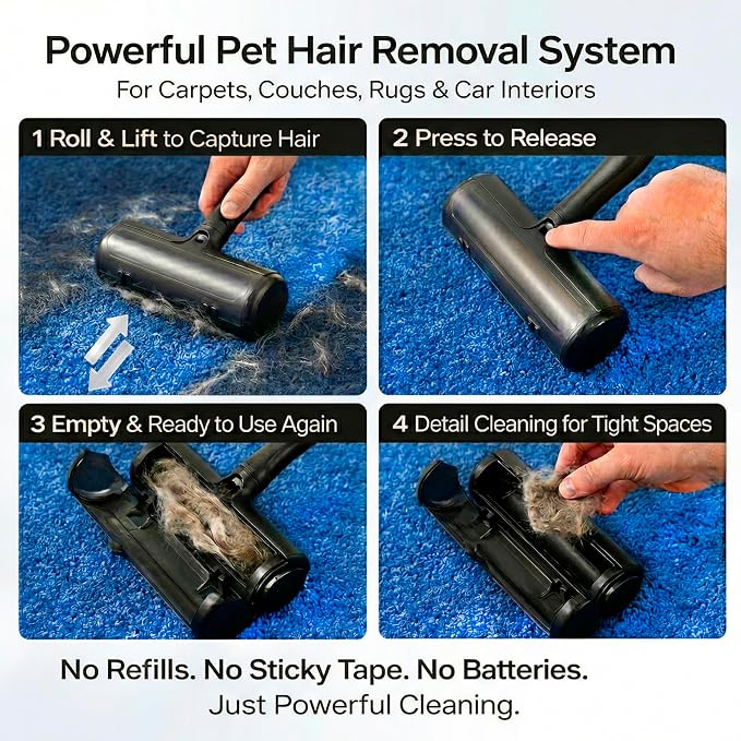 Pet Hair Removal System – Reusable Lint Roller - Image 6