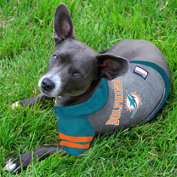Miami Dolphins Hoodie Tee Shirt - Image 2