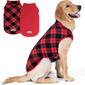 cyeollo 2 Pack Large Dog Sweater, Fleece Vest Pullover Sweatshirt Reflective by CYEOLLO