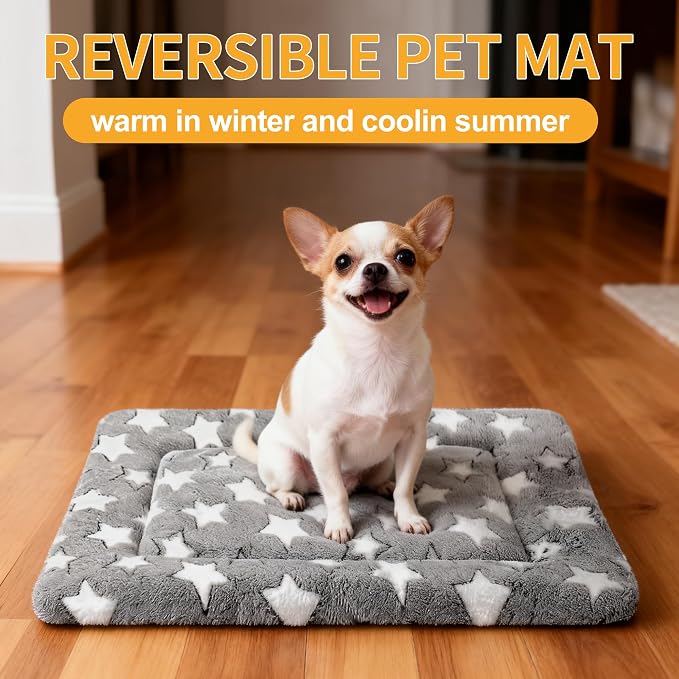 Dog Bed Mat, Reversible Crate Pads - Image 3