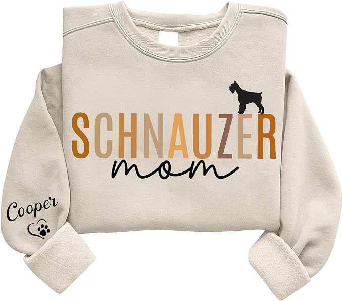 Personalized Dog Sweatshirt for Pet Lovers, Custom Name Crewneck, Cozy Gift for by Unknown