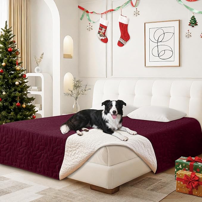 Waterproof Couch Covers for Pets, Waterproof Dog Bed Cover, Anti-Slip Soft Dog - Image 8