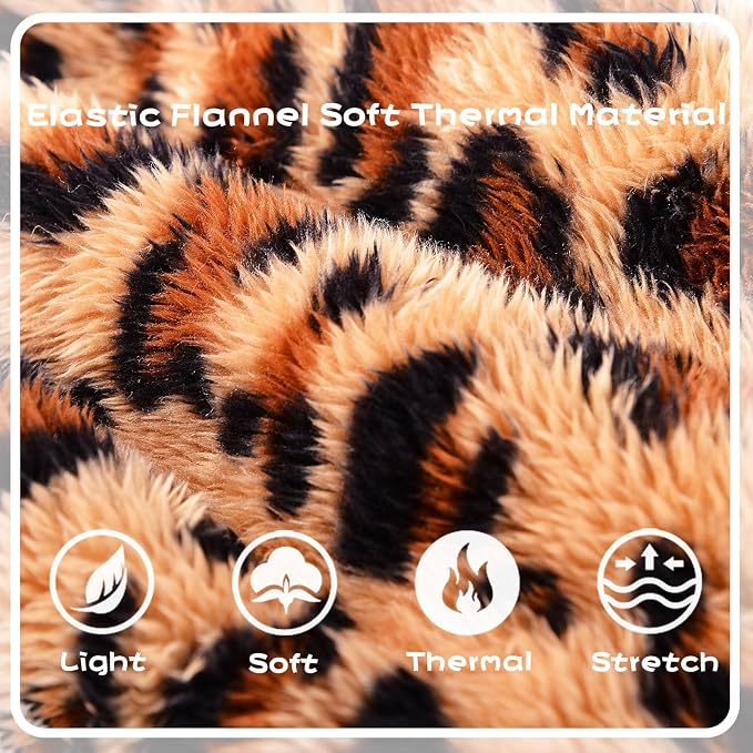 Sebaoyu Dog Pajamas for Small Dogs Plaid Turtleneck Fleece Sweater, Winter Cute - Image 5