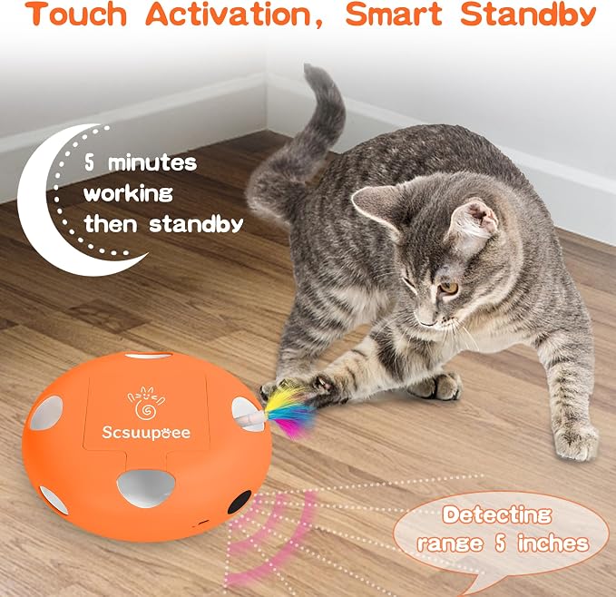 Interactive Cat Toy, Electric Cat Toys - Image 5