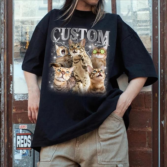 Custom Dad Shirt Personalized Picture T-Shirt - Image 7