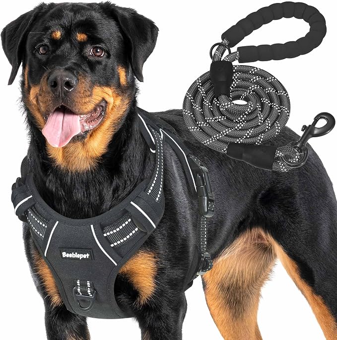 Heavy Duty Tactical Dog Harness by Beebielove