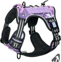 AUROTH Tactical Dog Harness for Small Medium Large Dogs No Pull Adjustable Pet by AurothPets