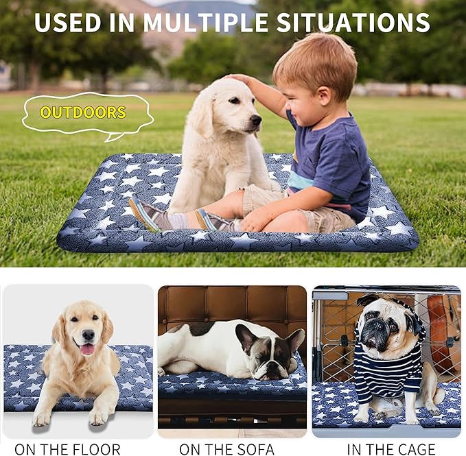 Dog Bed Mat – Soft & Comfortable Dog Kennel Pad - Image 5