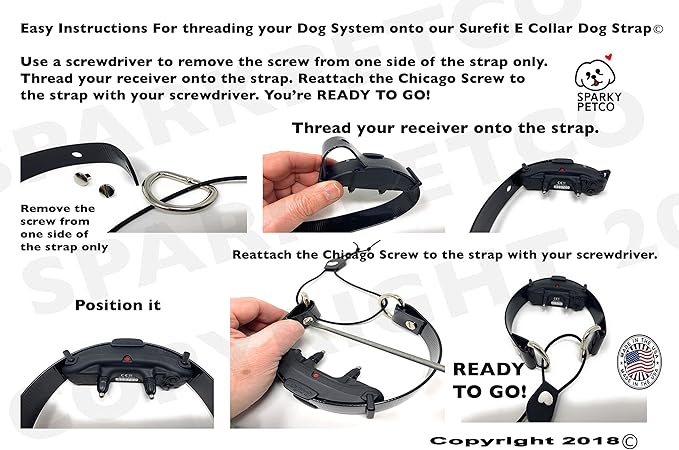 Sparky Pet Co - Surefit ECollar Replacement Strap - Bungee Dog - Image 9