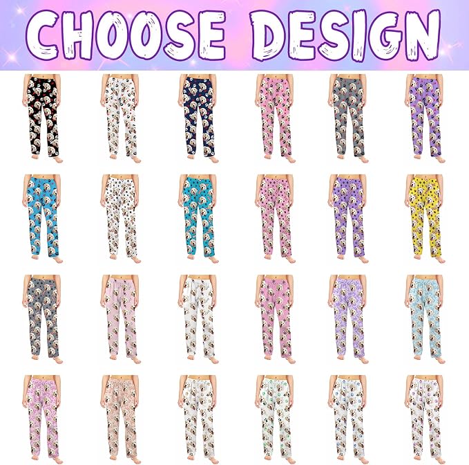 Custom Couple Pajama Pants Sock - Image 2