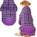 EXPAWLORER Plaid Dog Hoodie by EXPAWLORER