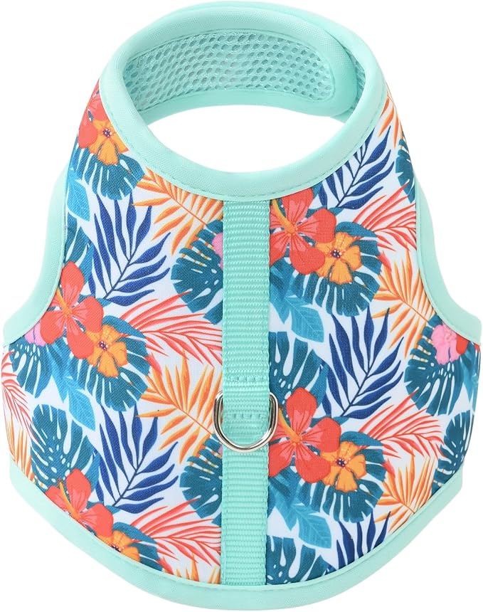 Mile High Life Dog Harness, Air Mesh Floral Vest Harness - Image 3