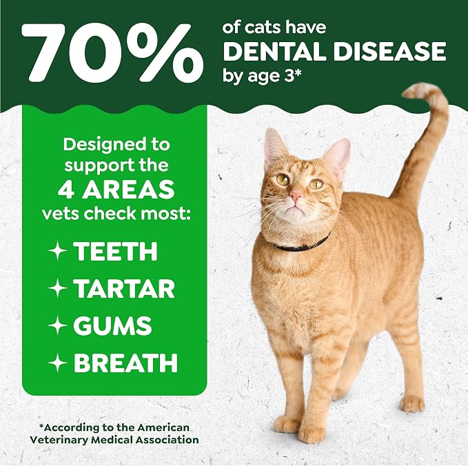 Greenies Cat Treats, Feline Veterinarian-Recommended Adult Natural Dental Cat - Image 2