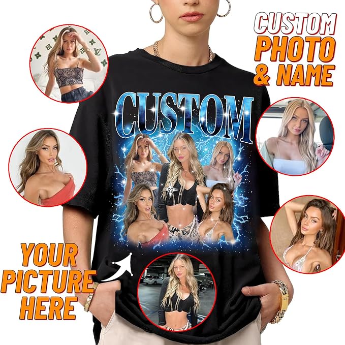 NAZENTI Custom Bootleg Your Own Rap Tee Shirts - Image 4