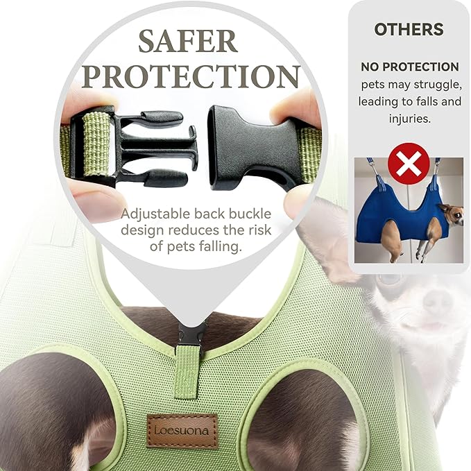 Dog Grooming Hammock – for Dogs Cat Grooming Hammock, Dog Sling for Nail - Image 4