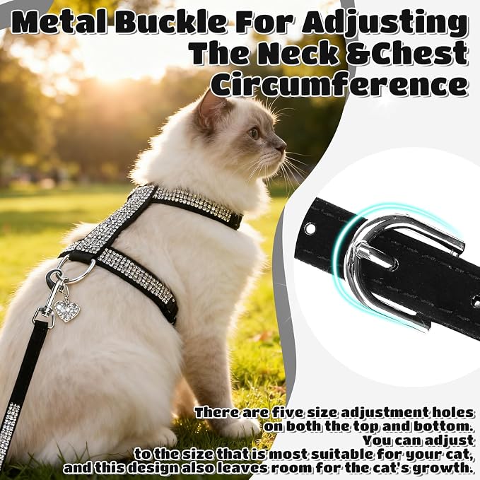 EXPAWLORER Cat Harness and Leash Set - Image 4