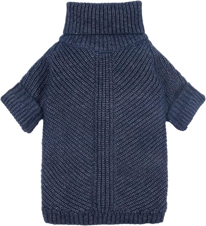 Fitwarm Turtleneck Knit Dog Sweater, Thermal Dog Winter Clothes by Fitwarm