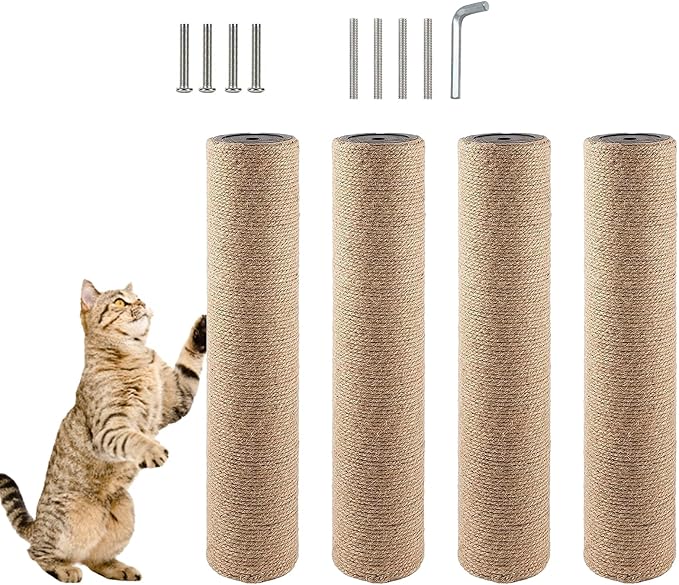 4 Pcs Cat Scratching Post Replacement by MUYG