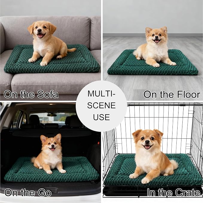 Dog Bed Mat - Dog Crate Pad - Reversible Mat - Image 6