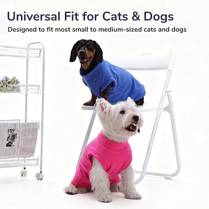 PUMYPOREITY Cat Sweater, Warm Kitten Clothes, Fleece Winter Coat - Image 6