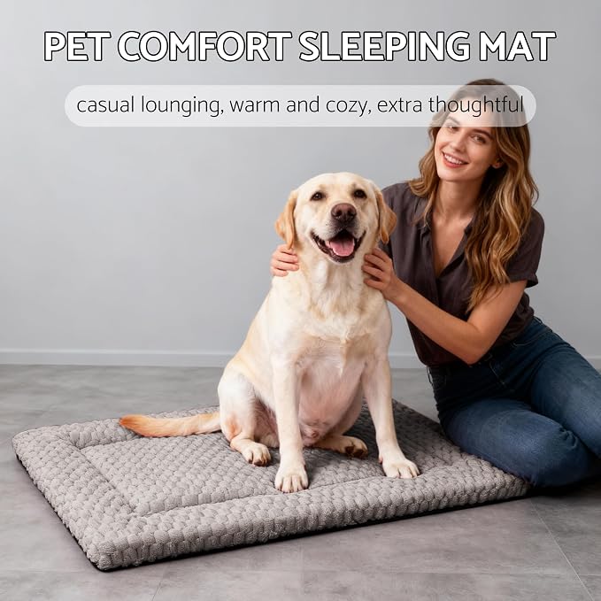 Dog Bed Mat - Dog Crate Pad - Reversible Mat - Image 2