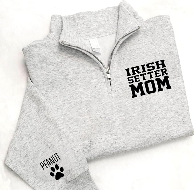 UrbanNEST Custom Dog Mom Sweatshirt, Cute & Cozy Gift - Image 2