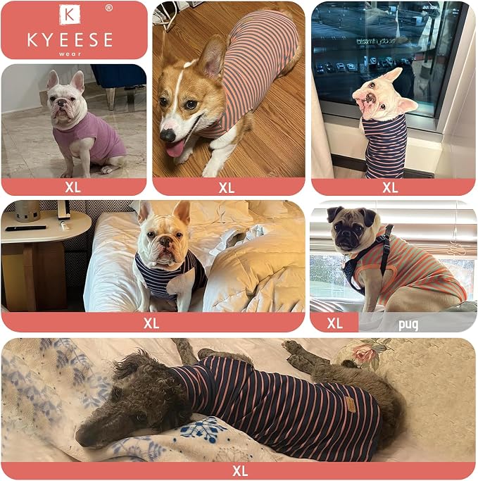 KYEESE 2Pack Dog Sweater Warm Pet Coats Pullover Dog Sweaters - Image 5