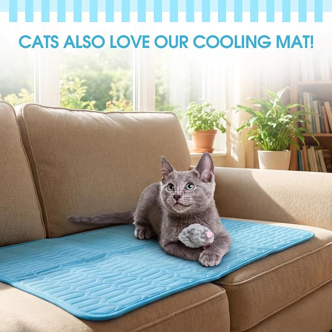IDOMIK Dog Cooling Mat for Large Medium Small Dogs, Self Cooling Pet Mat - Image 7