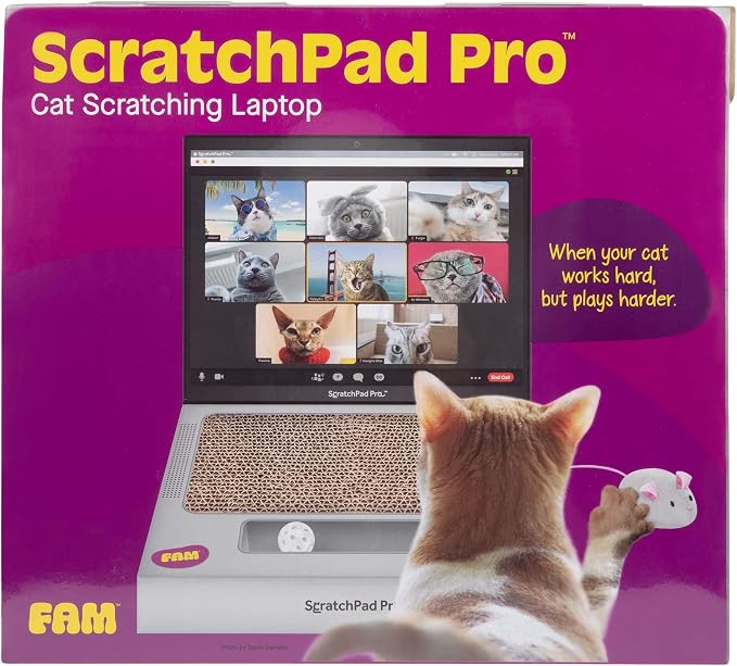 ScratchPad Pro — Cardboard Laptop Cat Scratcher, Interactive Cat Toys - Image 7