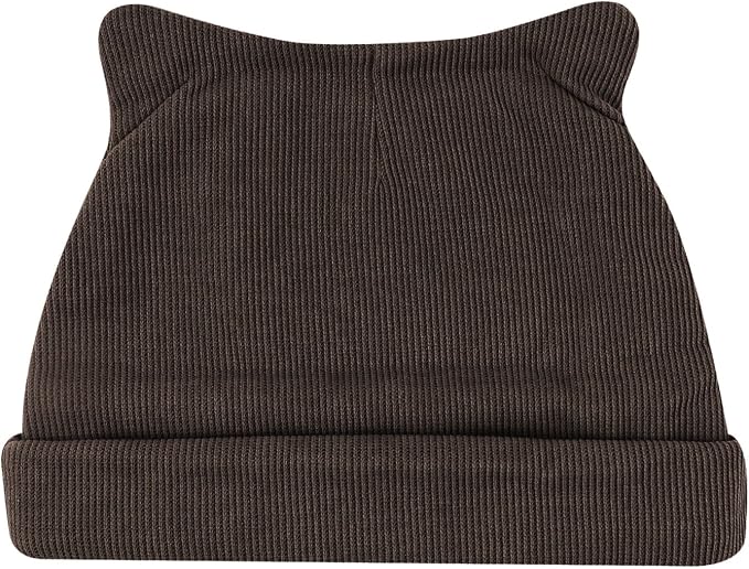 Women's Teen Girls Knitted Cat Kitty Cuffed Beanie Hat Winter Outdoor Stretchy - Image 4