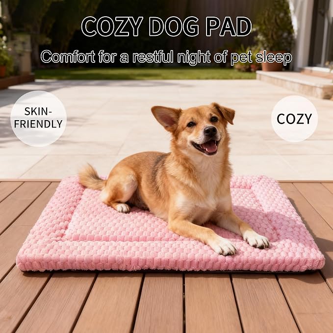 Dog Bed Mat, Reversible Dog Crate Pad - Image 7