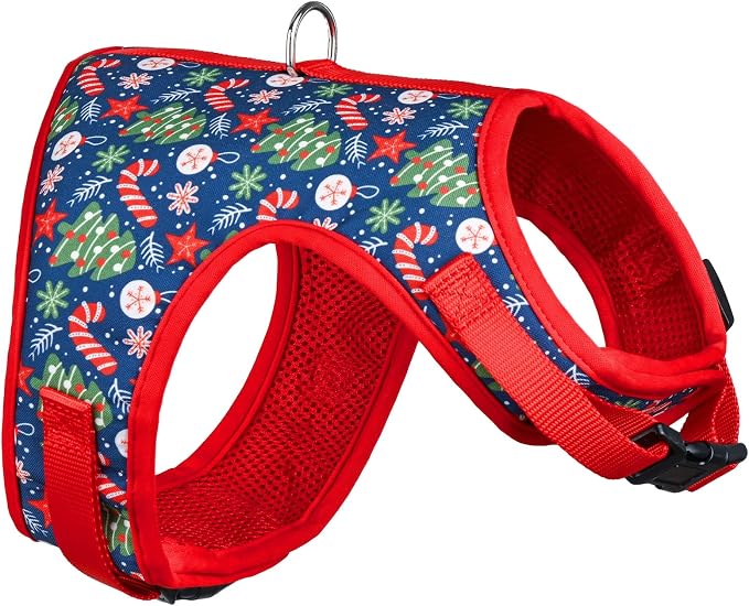 Mile High Life Velcro Dog Harness, Air Mesh Floral Vest Harness by MileHighLife