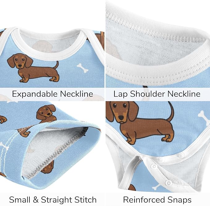 Baby Clothes Set Infant Bodysuits Pants Sets 0-24M - Image 4