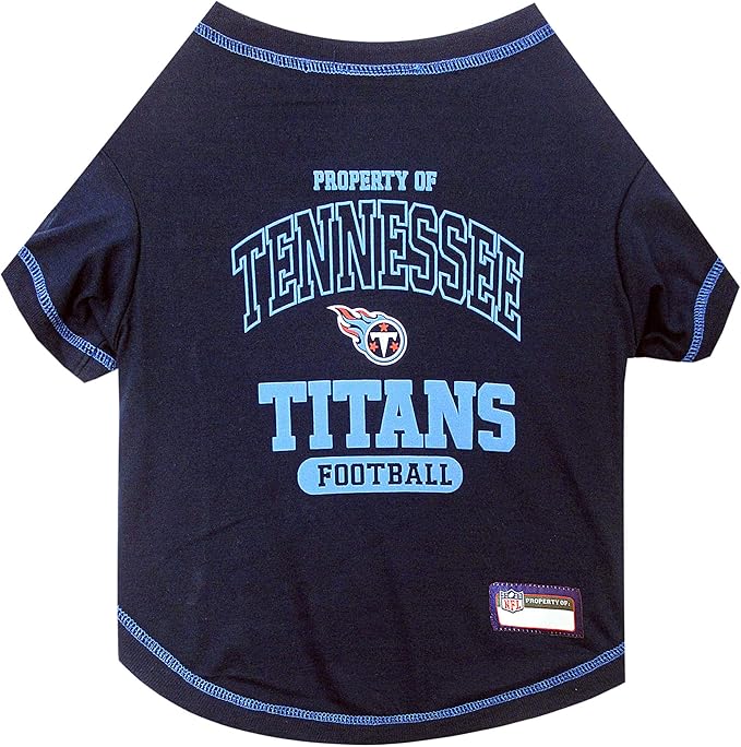 NFL Tennessee Titans Dog T-shirt X-Small. by PETSFIRST