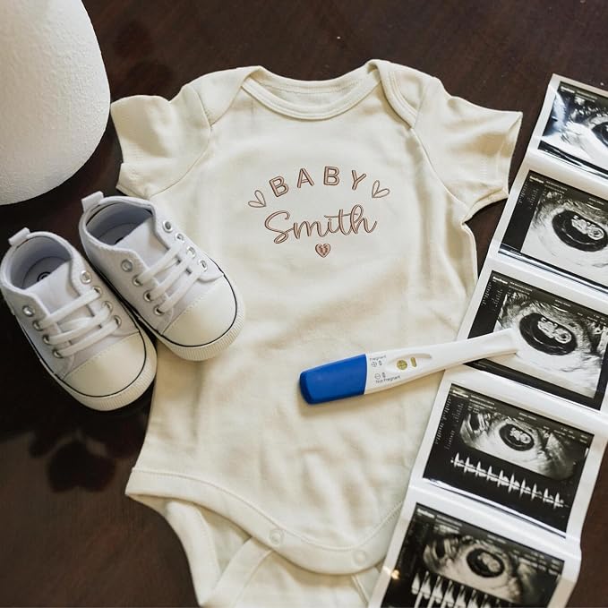 COUPLEHOODIES Personalized Baby Onesie Bodysuit – Custom Embroidery Gift - Image 7