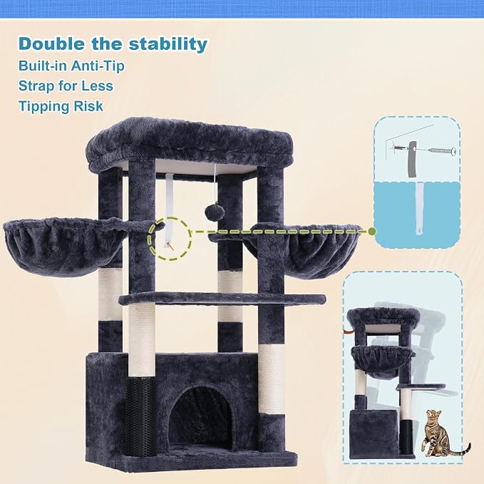 Hey-brother Cat Tree Tower - Image 7